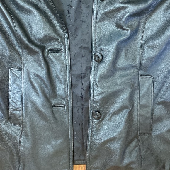 Wilson’s Leather Maxima Jill Thinsulate Leather Blazer. Size M. NWOT - Picture 7 of 12